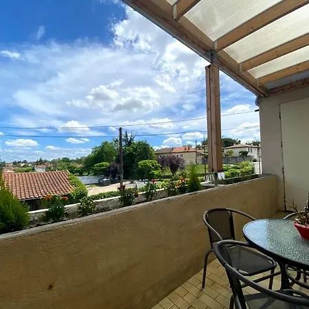 Appart Aux Deux Colombes Avec Balcon Et Garage Pamiers Esterno foto